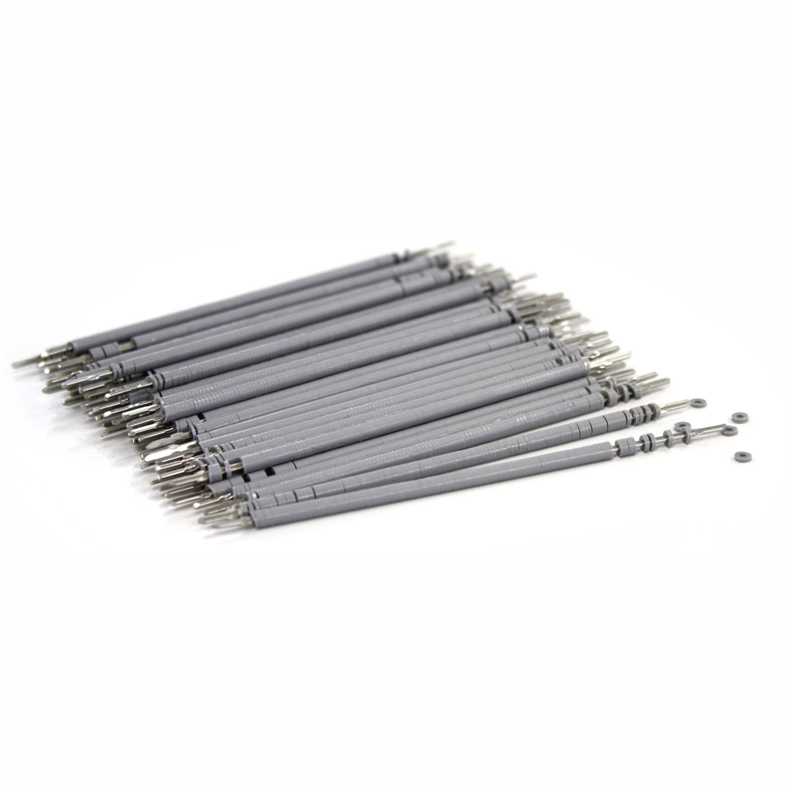 Elástico Ligadura Bengalinha - Cinza - Morelli