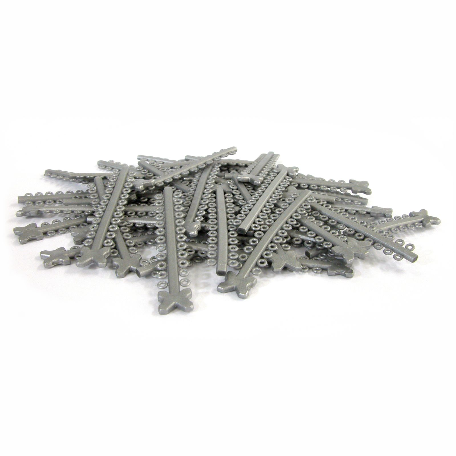 Elástico Ligadura Modular - Prateado - Morelli