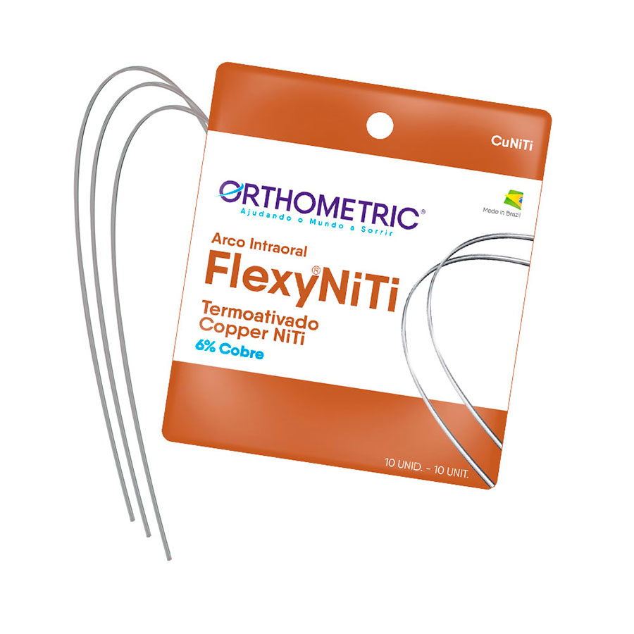Arcos Flexy NiTi Copper 18x25 Superior - Orthometric