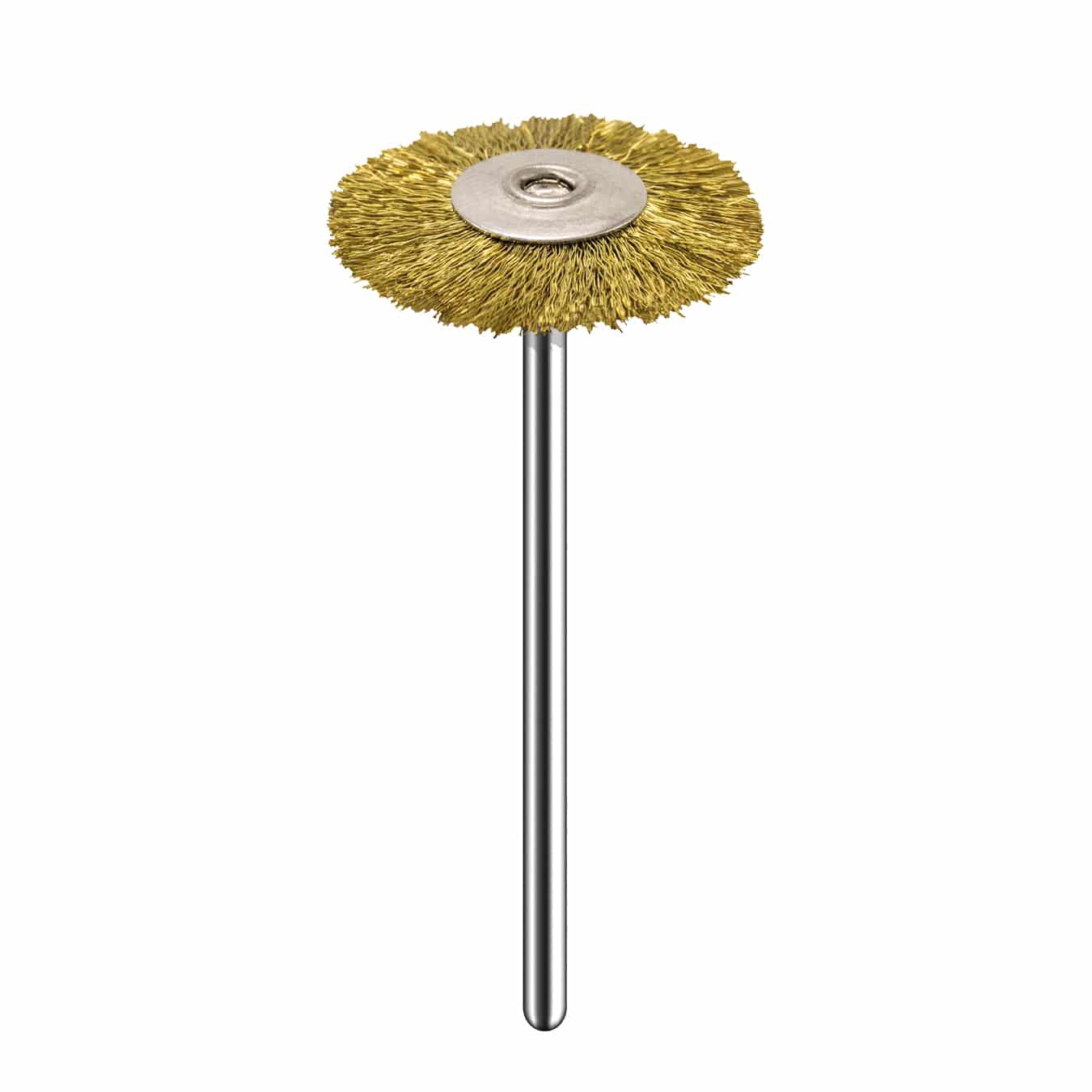 Escova de Polimento PM 22mm - Aço Dourado Roda - American Burrs