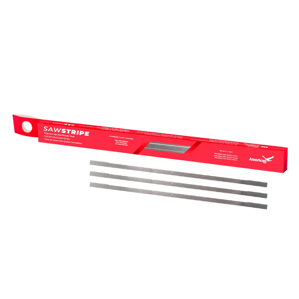 Tiras em Aço Serrilhado Total - Sawstripe - American Burrs