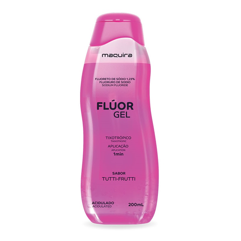 Flúor Gel Acidulado Tutti-Frutti - Maquira