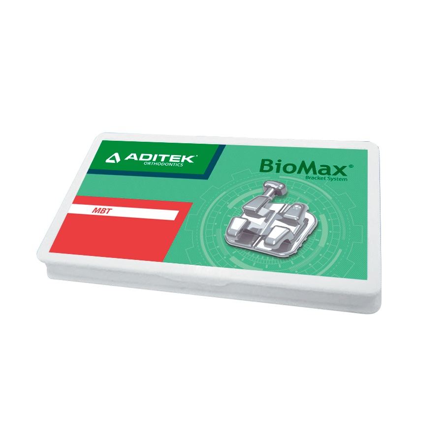 Kit Bráquete BioMax MBT .022 - 1 Caso - Aditek