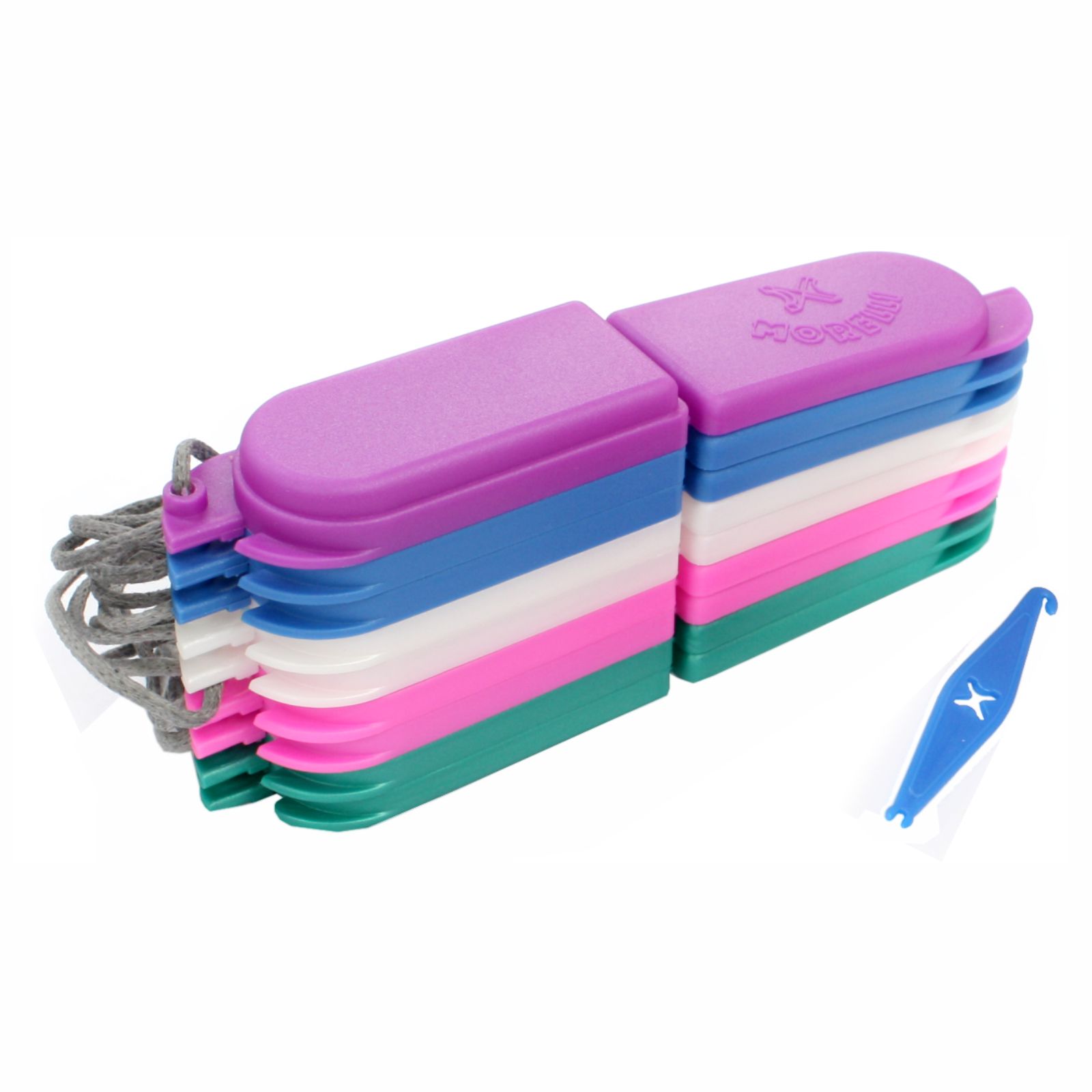 Caixa Para Elástico Ortodôntico Intraoral/Extraoral Multicolor