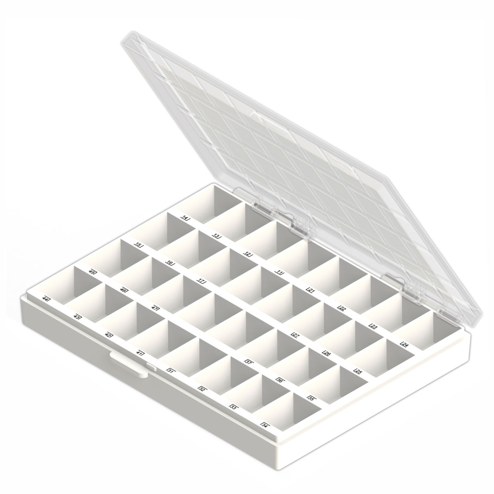 Caixa para Bráquetes Cor Branca