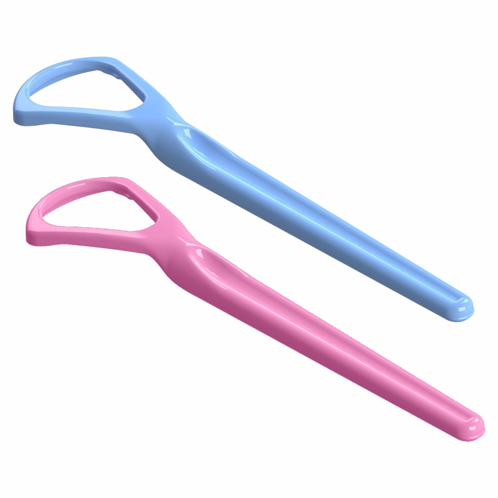 Limpa Língua Azul e Rosa - Morelli