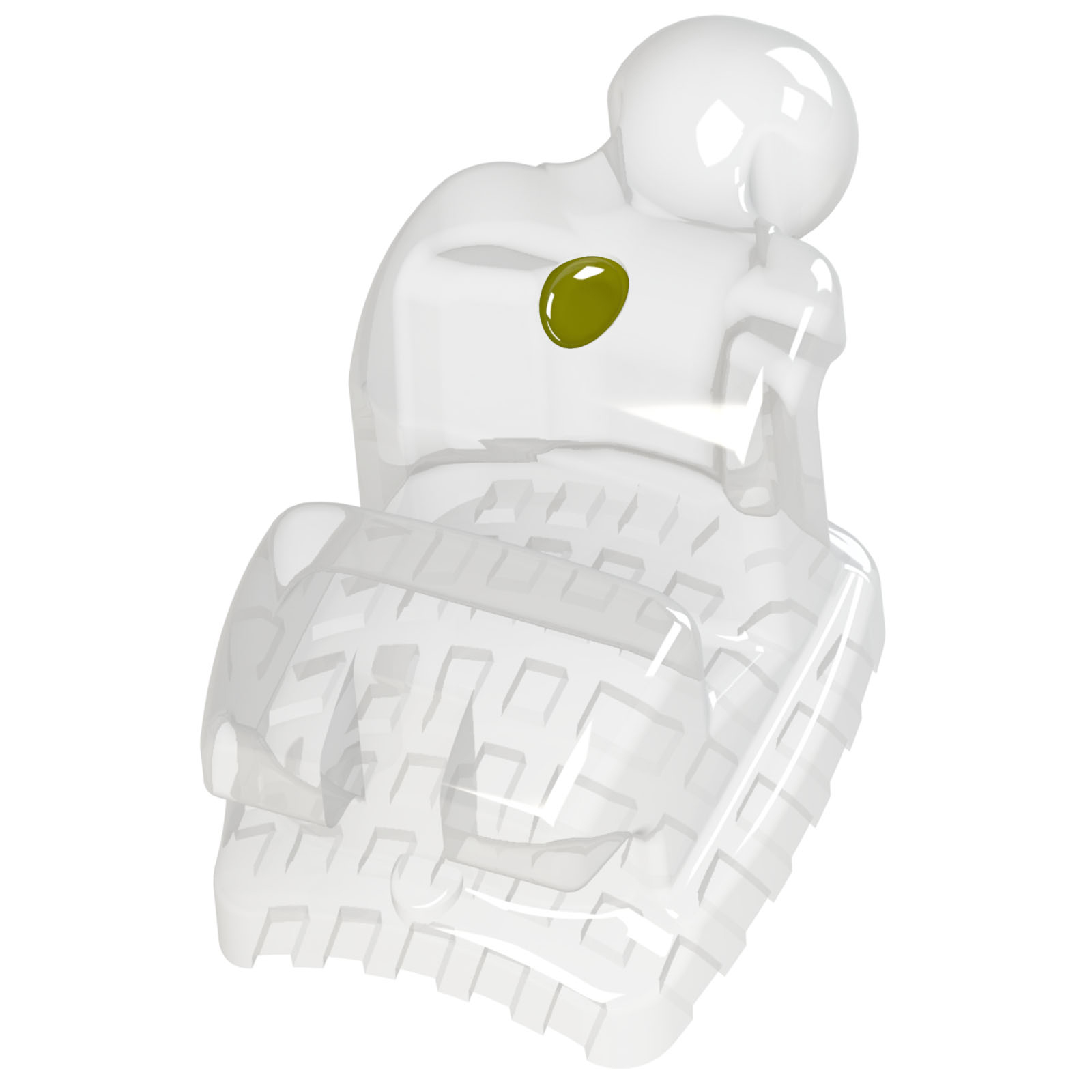 Bráquete PolySafira Roth .022 - 35, 45 Com Gancho