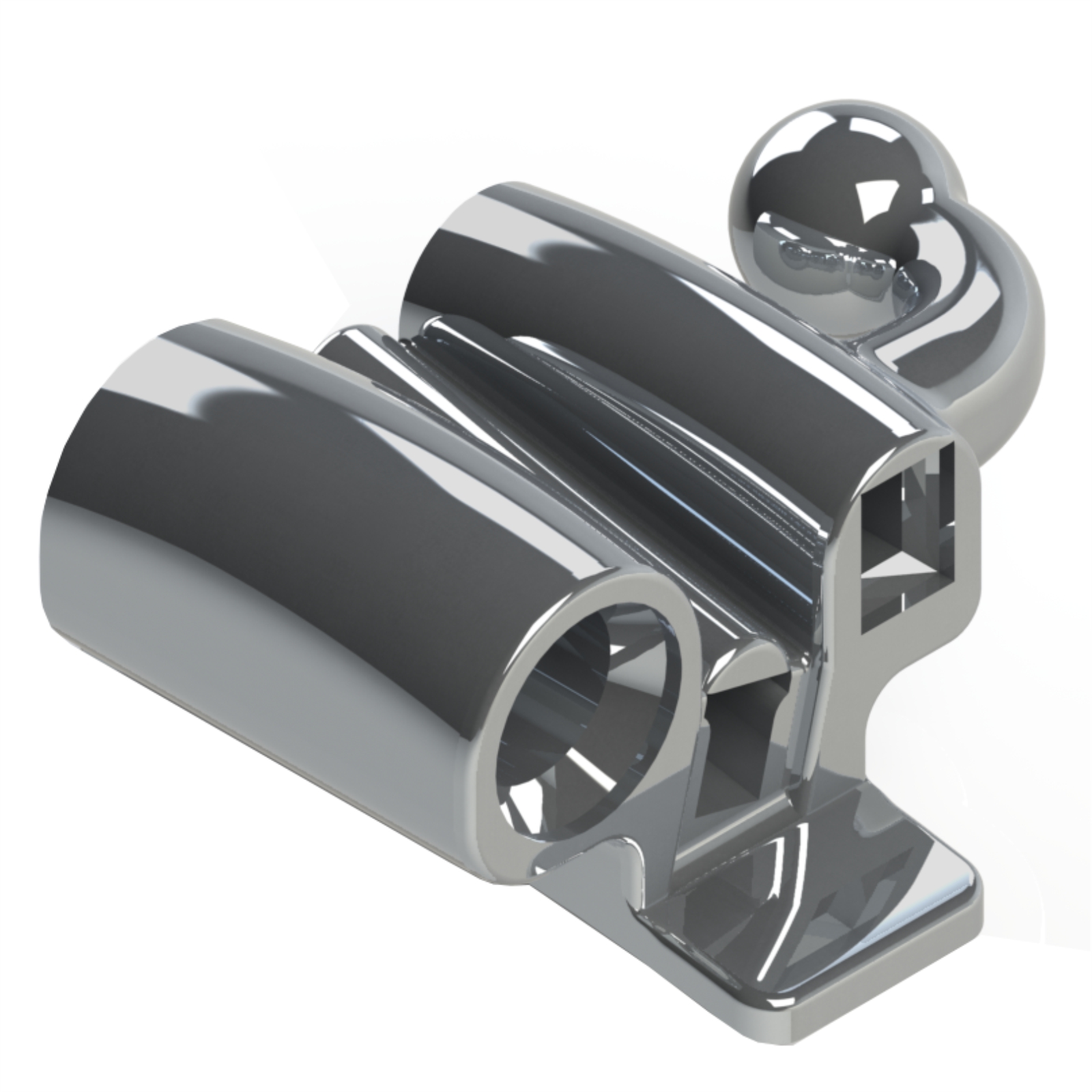 Tubo Triplo Conversível M.B.T. .022 .045 Solda com Gancho - 26